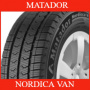 225/55 R 17 C Matador Nordicca Van 109T téli 225/55 R 17 C Matador Nordicca Van 109T téli