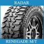 235/85 R 16 Radar Renegade MT-R7  116 Q nyári